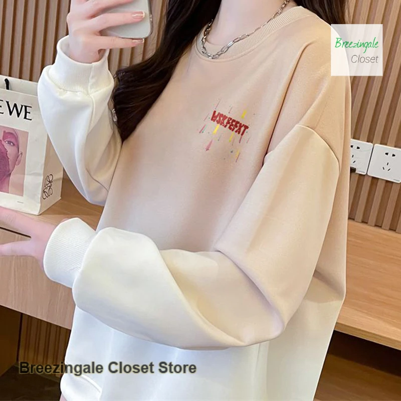 النمط الفرنسي التدرج التعادل مصبوغ سترة المرأة الربيع والخريف جديد فضفاض تصميم الأزياء مزاجه خياطة عادية #3