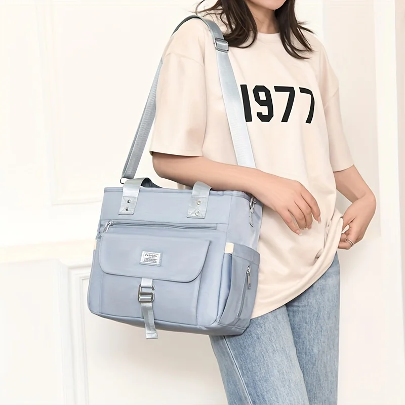 حقيبة غداء حرارية - حقيبة يد معزولة للتنقل والنزهة والسفر. حقيبة كتف أنيقة للاستخدام اليومي. اشتري الآن!