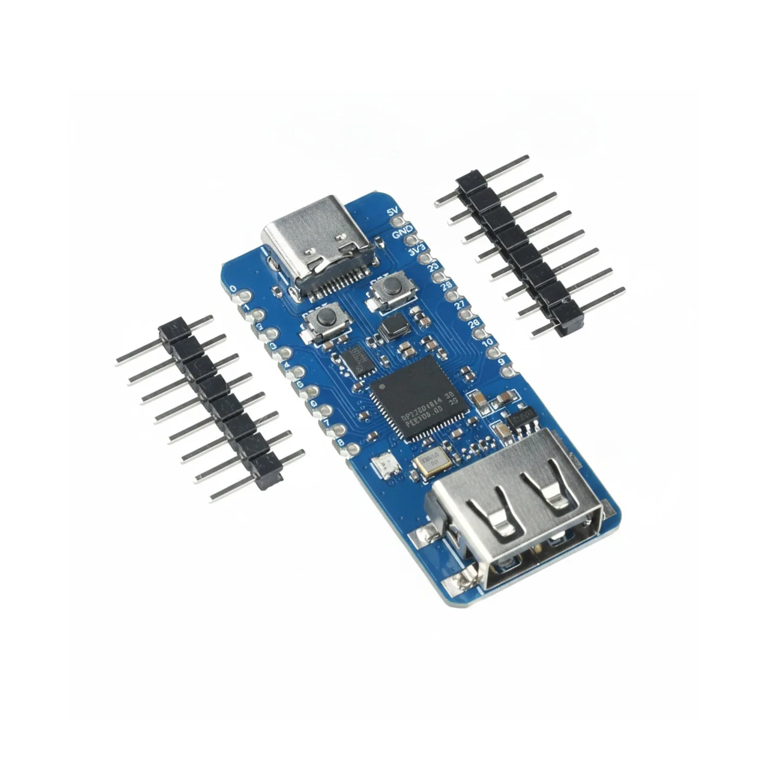 1Pc RP2350 Microcontroller Development Board With USB-C And USB-A Interface For Arduino C Embedded Project DIY Kit