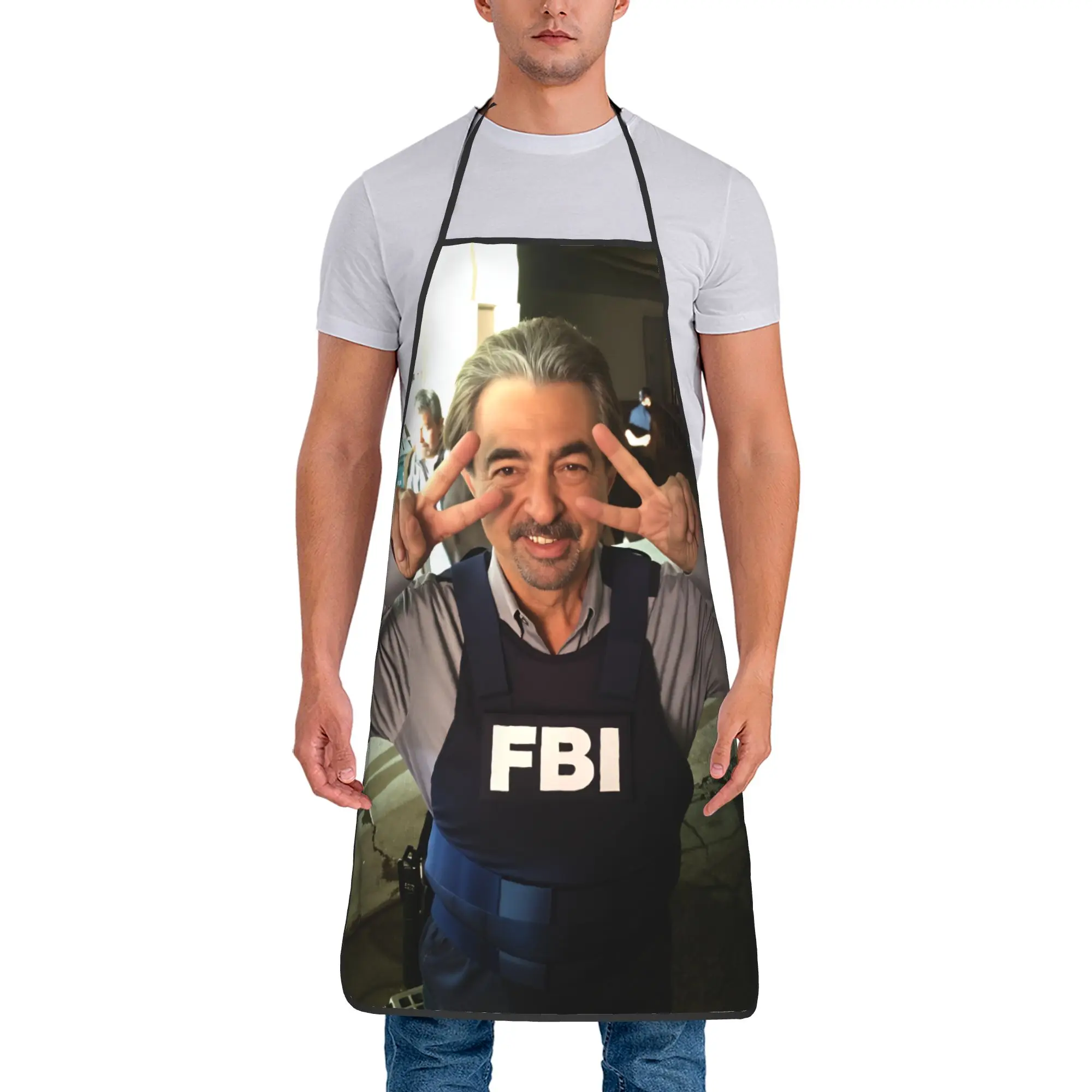 

Criminal Minds Solution Lies Apron Household Custom Kitchen Accessories Adult Barbecue Aprons without Pocket