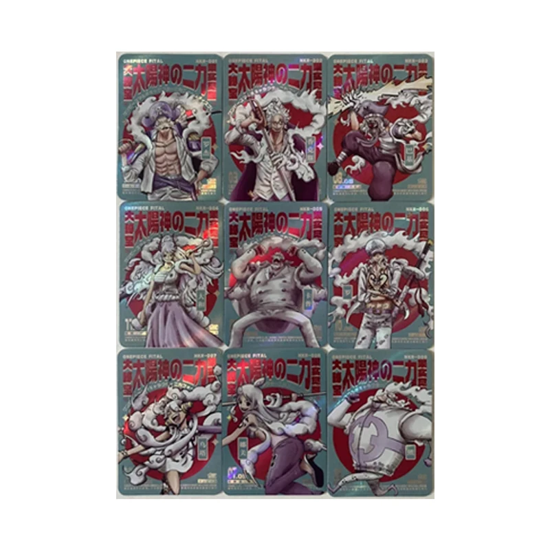 Jeu de cartes une pièce Anime japonais Nws Nkr Fr Yamato Monkey D. Cartes à collectionner Luffy, cadeaux de noël et d'anniversaire, jouets pour enfants