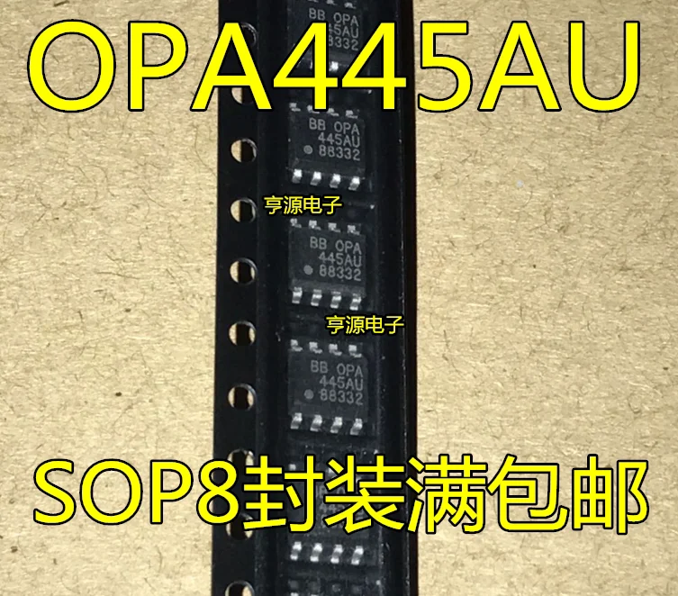 

10/PCS OPA445 OPA445AU SOP8 High Voltage FET input operational amplifier New