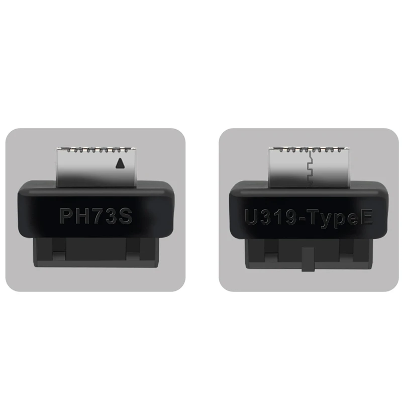 USB Front Panel Adapter USB3.0 19PIN/20Pin To Type-E Female Adapter Internal Vertical Connector For Computer Motherboard Durable