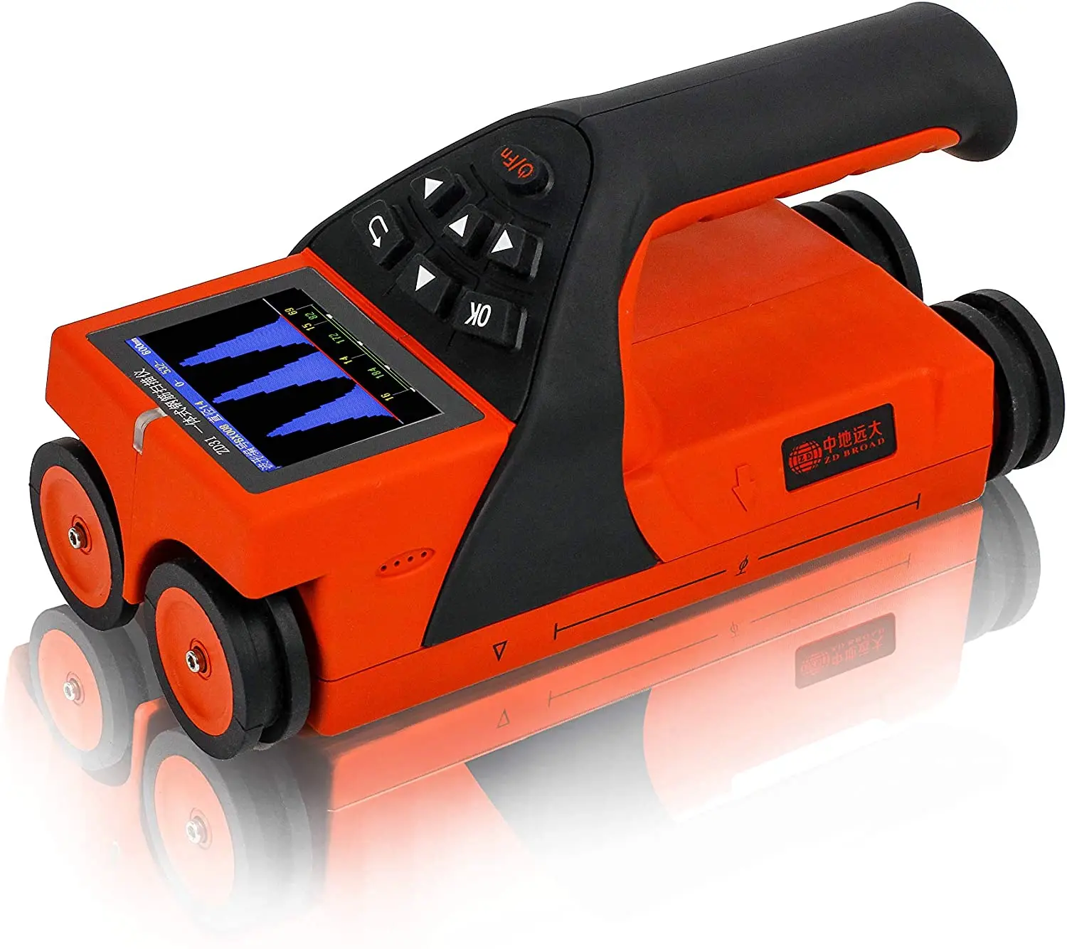 Brand New ZD-310 Integrated Rebar Scanner Tests Thickness of Concrete Cover Diameter Location ZD310 only Thickness Mode