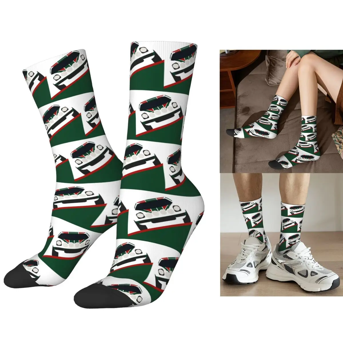 

Носки Lancia Stratos, супер мягкие чулки в стиле Харадзюку, всесезонные длинные носки, аксессуары для подарка на день рождения унисекс