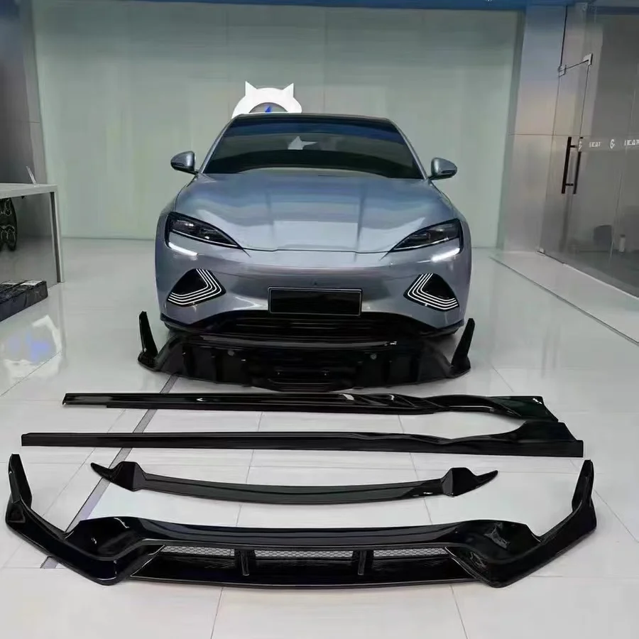 

Автомобильные аксессуары из АБС-пластика, спортивный стиль, комплект кузова, передняя губа, задняя лопатка, боковая юбка, хвостовое крыло для BYD 202-2023 Seal