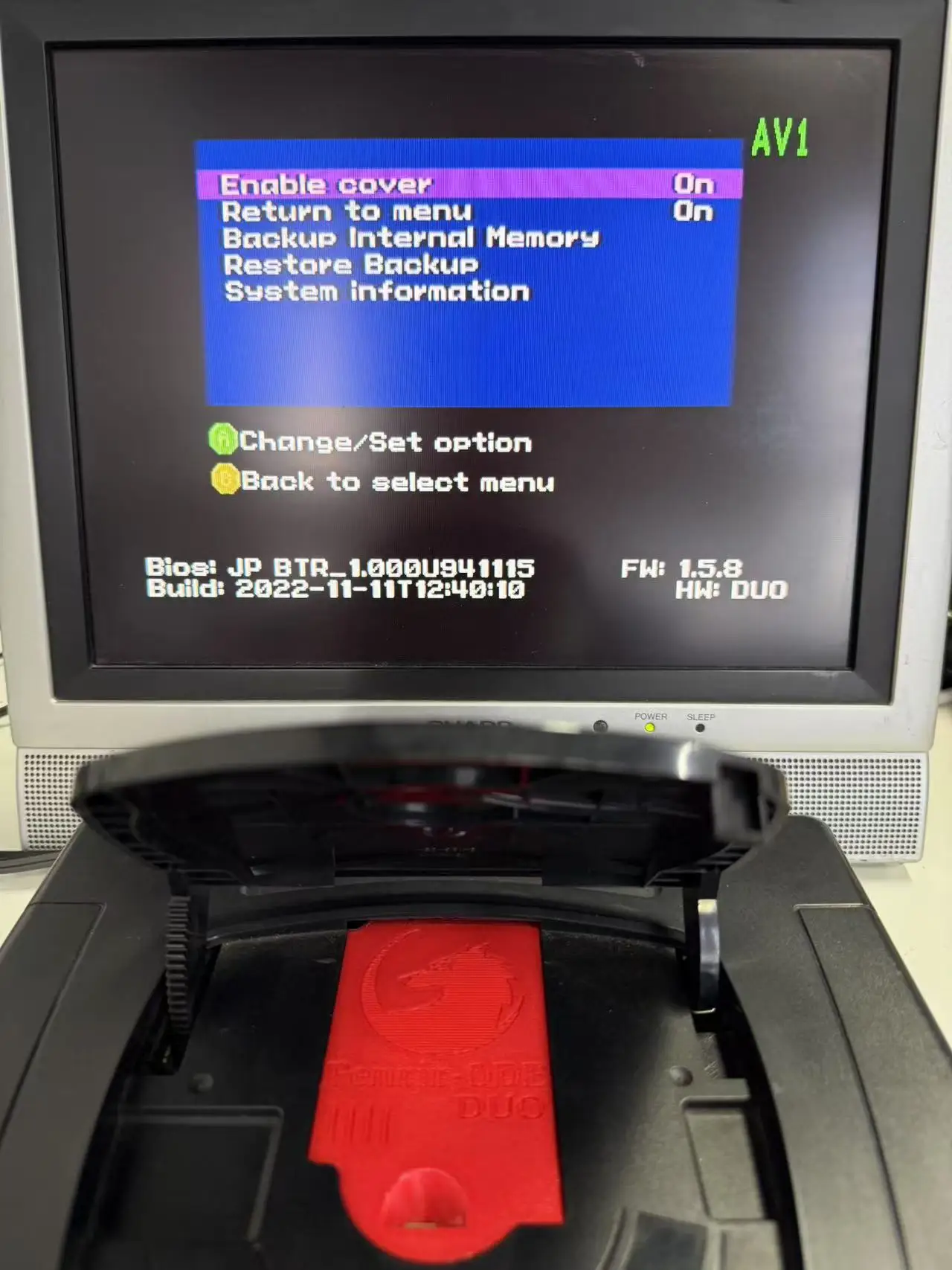 لوحة Fenrir Sega Saturn ODE SAROO PHOEBE RHEZ Wuxi OED/CD Switcher SS MODE