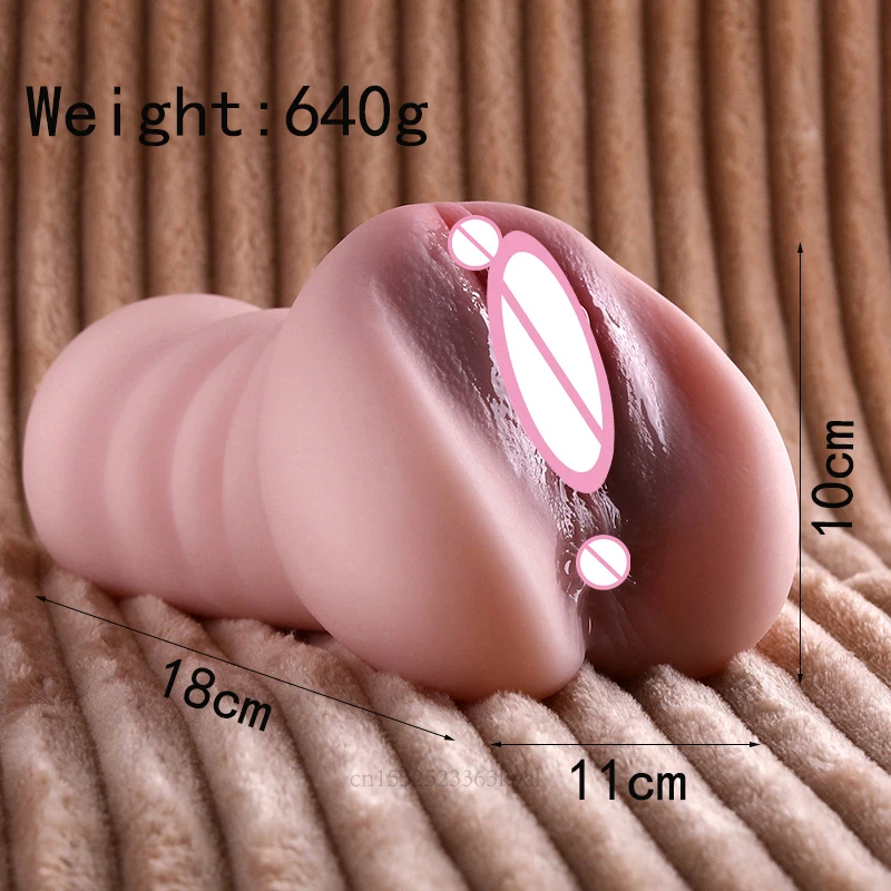 Sex Toys for Men 3D Realistic Artificial Vagina Pocket Pussy Real Vagina Sextoys Silicone 18 Adult Product Male Masturbators Cup