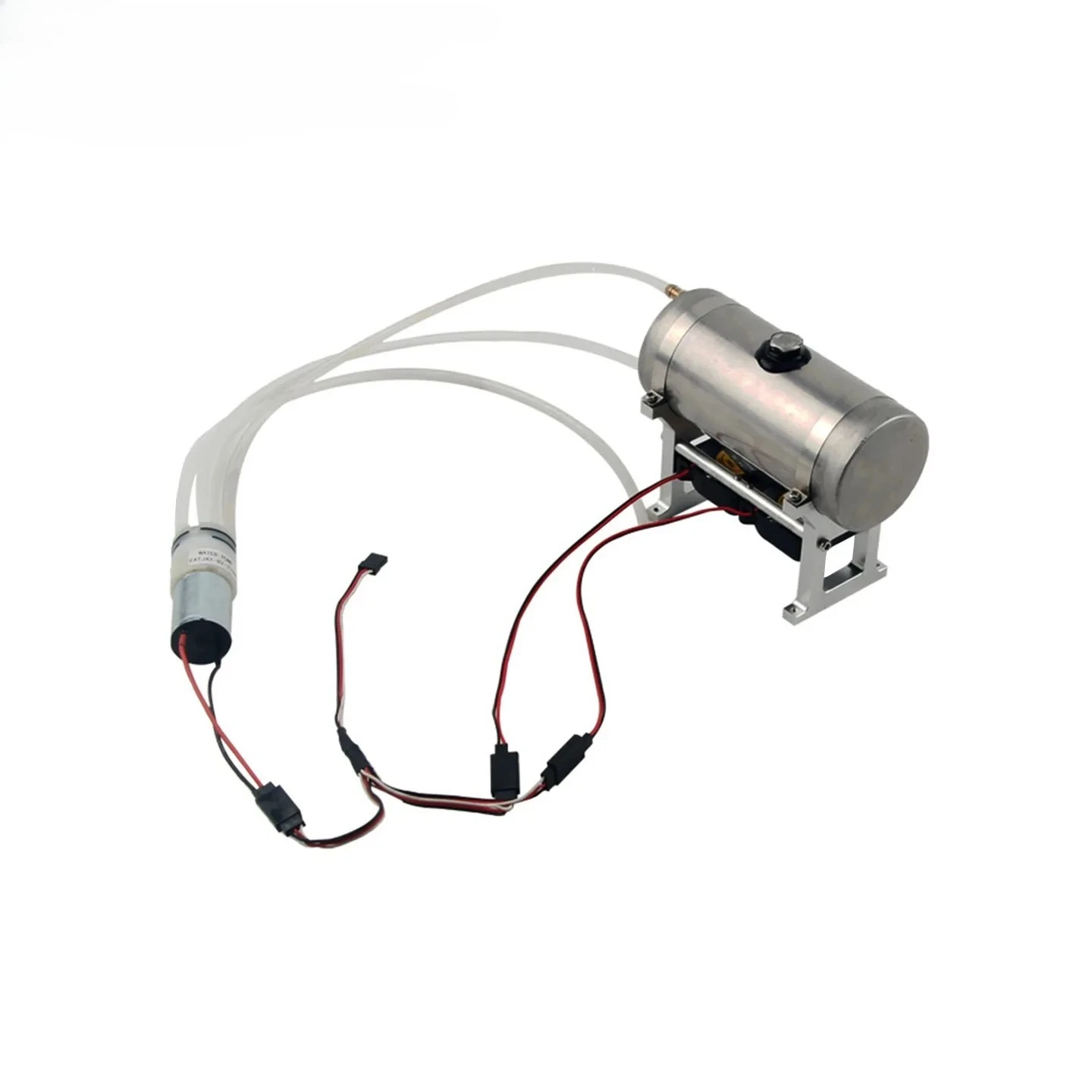 

Marine Water-Cooled Tank (Stainless Steel): Dual-Fan Radiator & Dual Cooling, 5V-7.4V