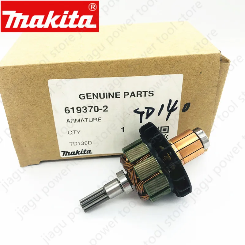 

Ротор 14,4 В 619370 -2 для MAKITA TD130D DTD130 DTD134 BTD134 BTD130FW BTD134RFE BTD134RHE BTD135 Детали электроинструмента