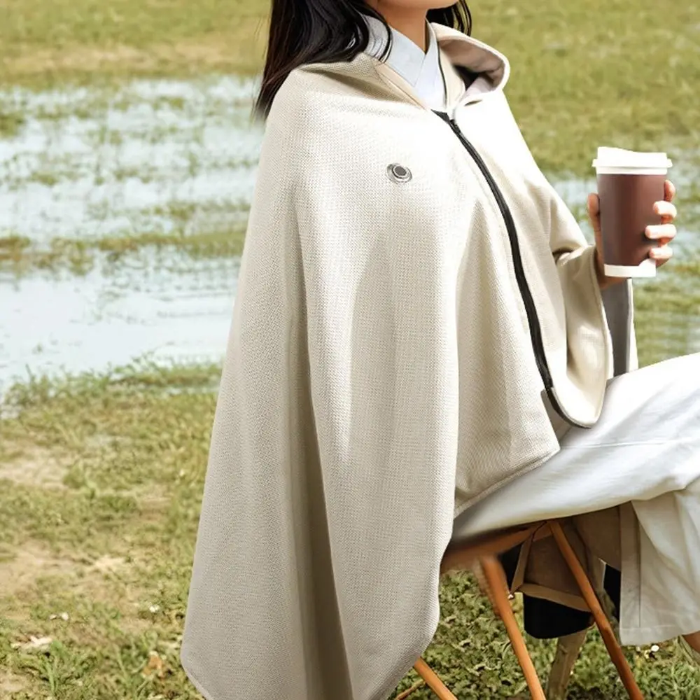 

Household Wearable USB Electric Heated Blanket Warm Clothing Portable Warm Shawl Washable Heating Cloak for Winter