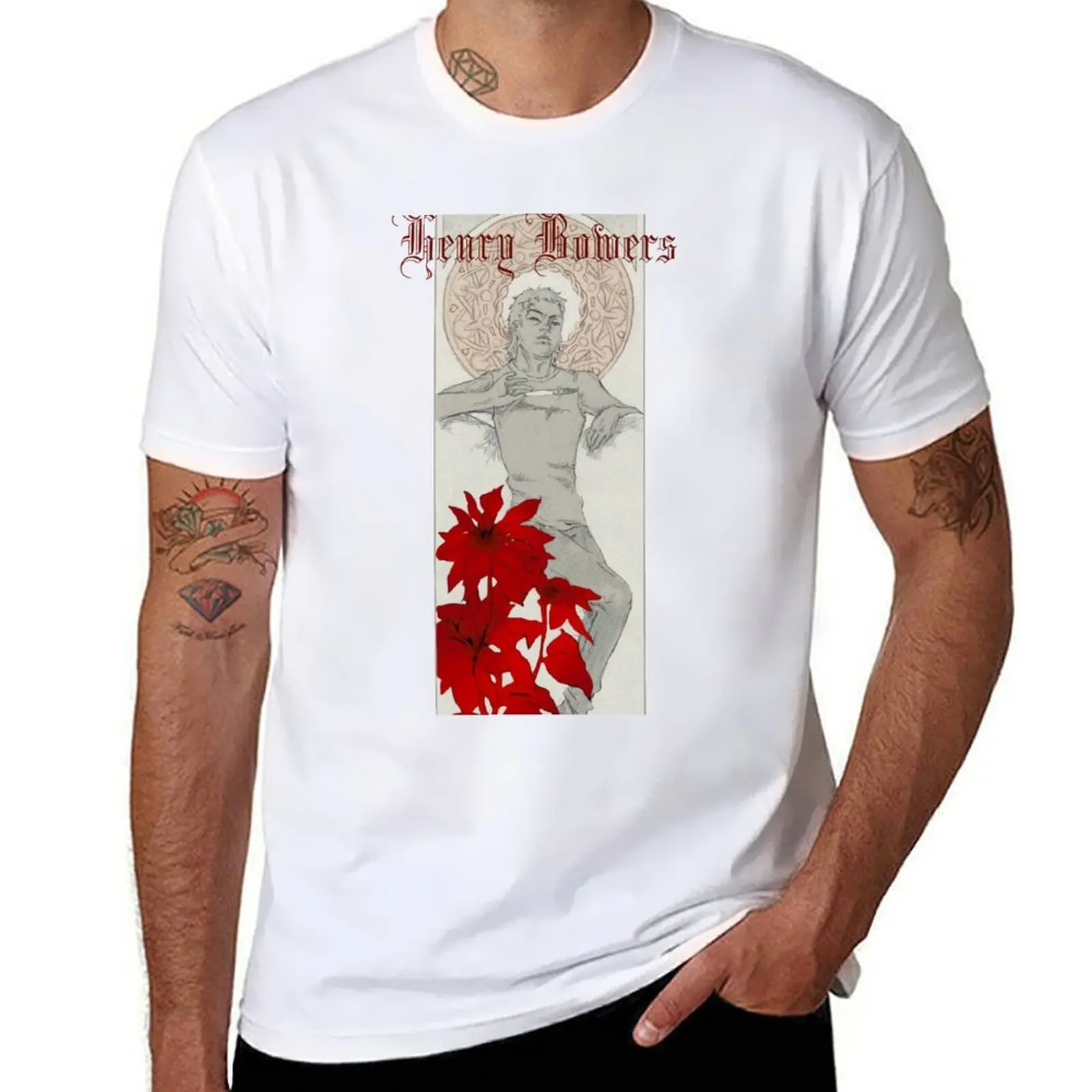 

Henry Bowers Art Deco T-Shirt t shirts for man slim fit t shirts designer T-Shirt