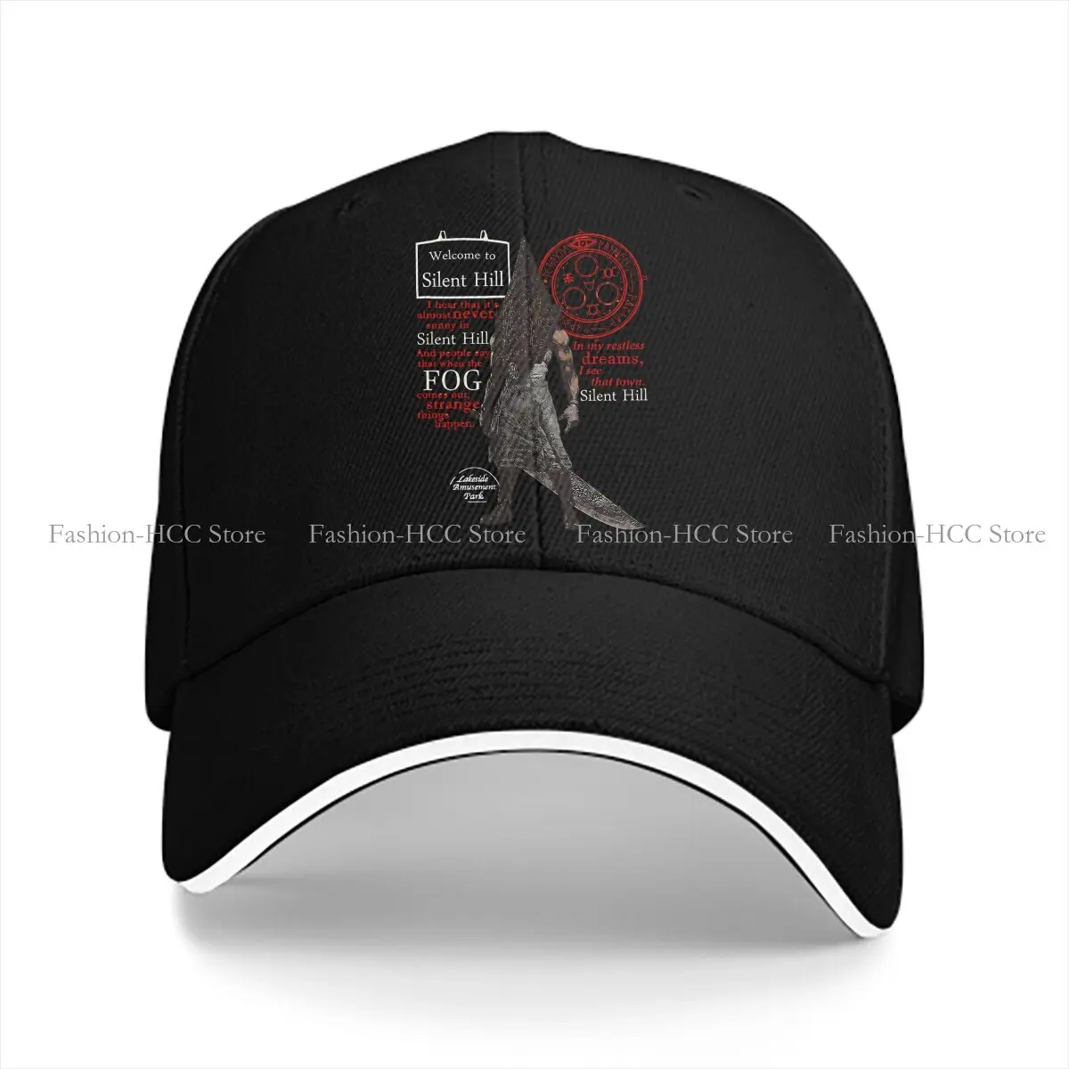 Pure Color Dad Hats Poster Hat Sun Visor Baseball Caps Silent Hill Peaked Cap