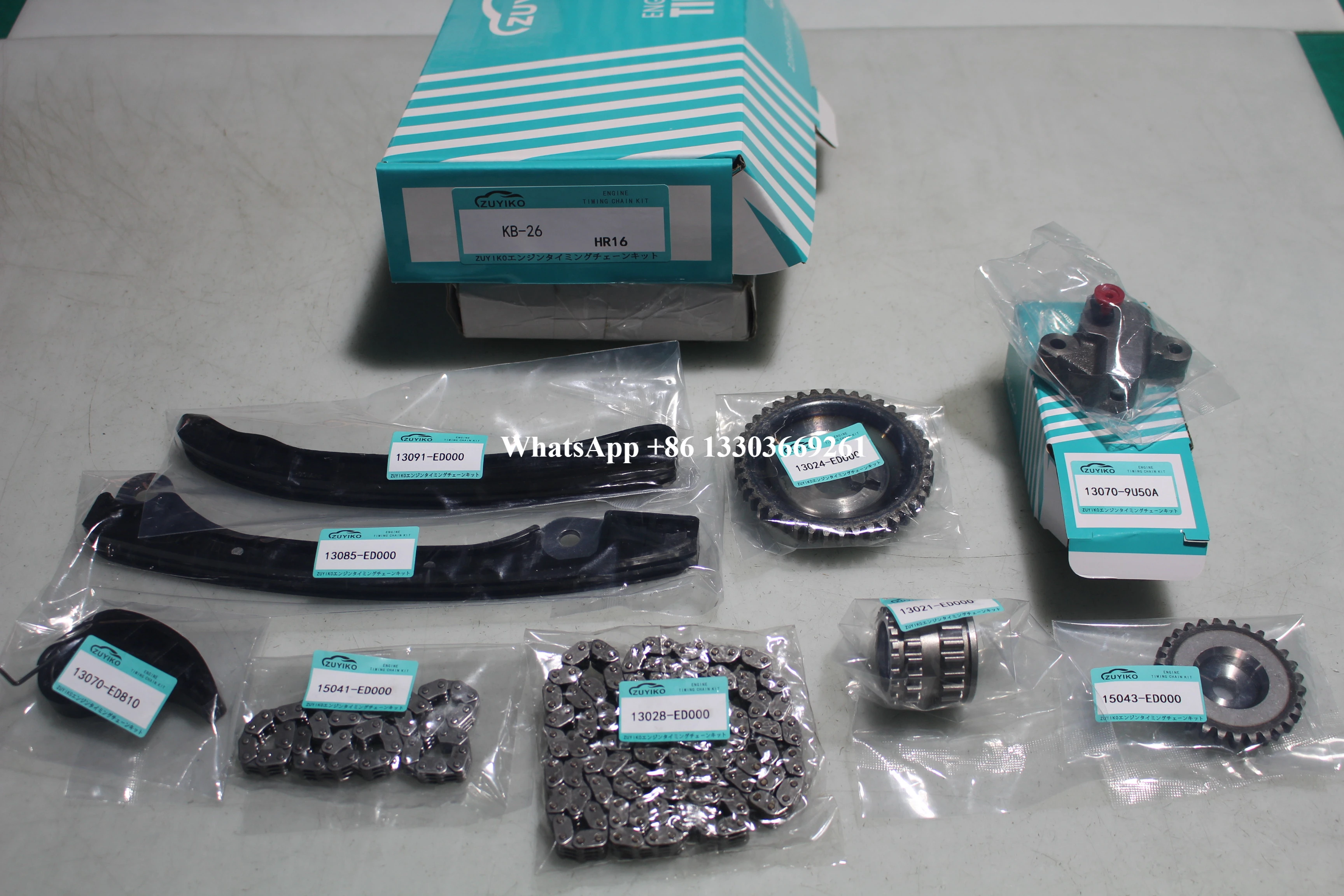 

HR15DE HR16DE HR15 HR16 КОМПЛЕКТ ЦЕПИ ГРМ ДЛЯ NISSAN hr15de hr16de hr15 hr16 комплект цепи ГРМ двигателя 13028-ED000 KB-26