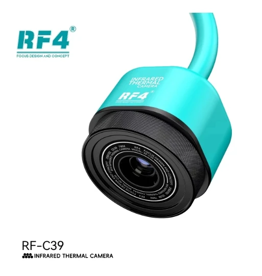 

RF4 RF-C39 2-in-1 4K Visible And Infrared Dual-Spectral Thermal Camera For Microscope PCB Board Fault Repair Analyzing Tools
