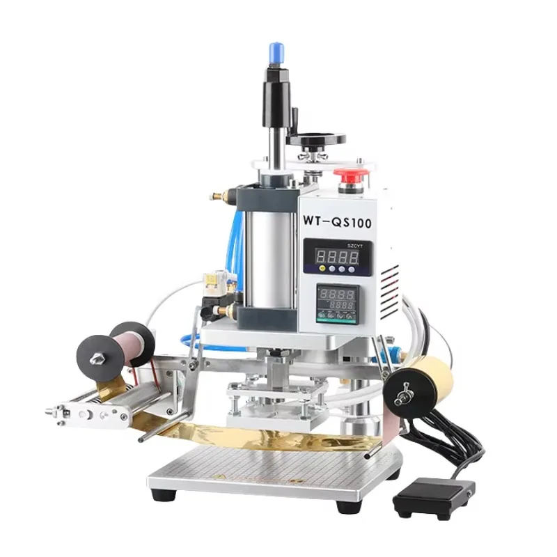 Pneumatic Hot Stamping  Machine Automatic Gilding Pressing Machine