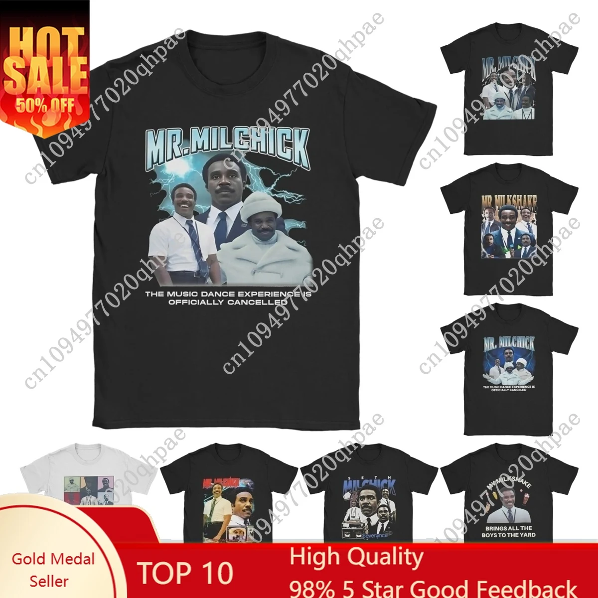 

Severance Mr Milchick Men T Shirt Lumon Industries MDR Funny Tees Short Sleeve O Neck T-Shirt Pure Cotton Gift Idea Clothing