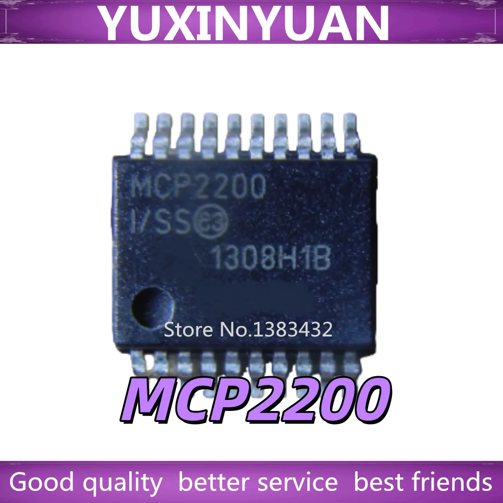 

2Pcs MCP2200-I SO MCP2200 SOP-20