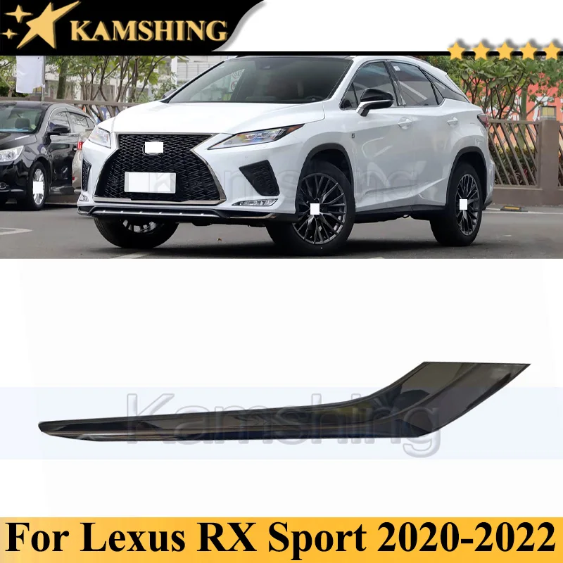 

Kamshing Black Gold Color Front Bumper Trim Strip For Lexus RX RX350 2020-2022 Front Bumper Decorative Strip
