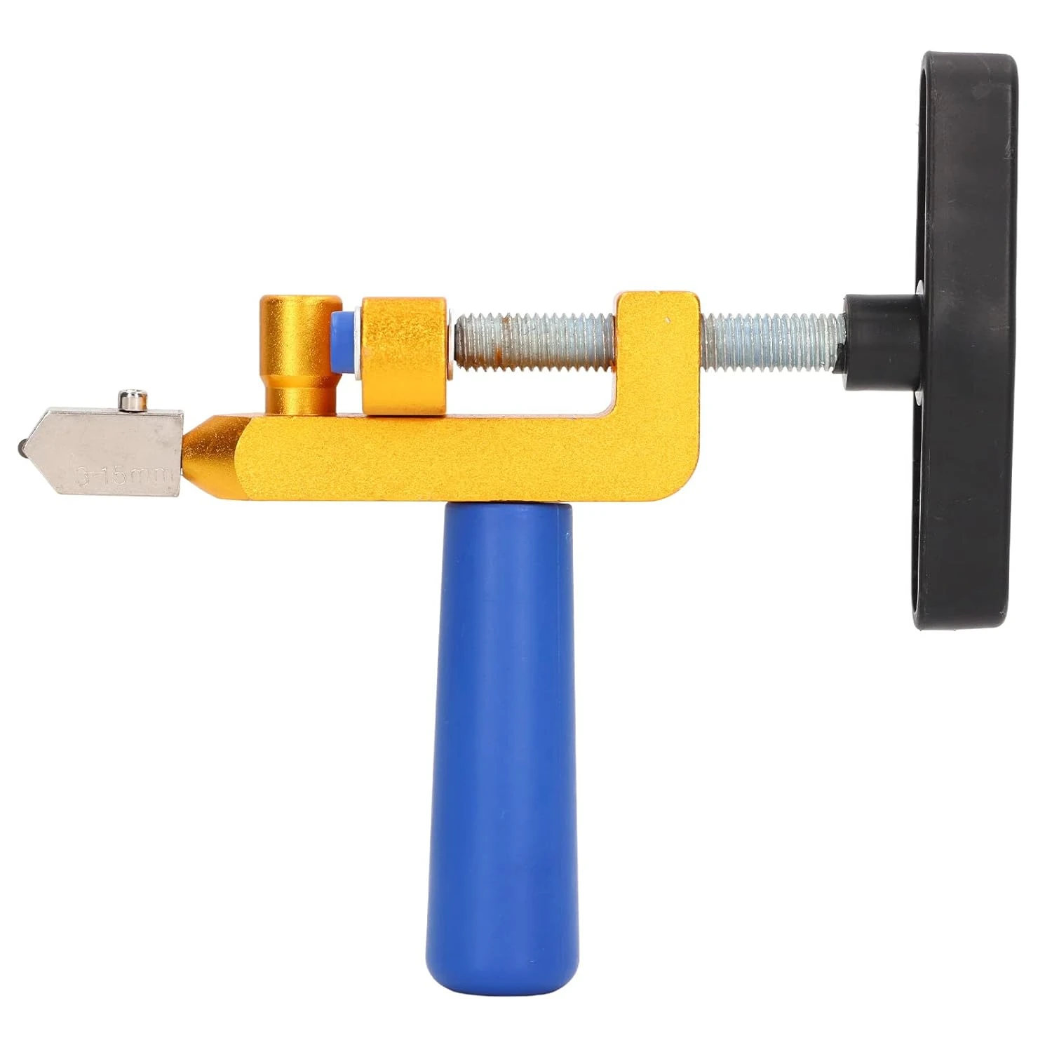 Versatile and Efficient Manual Glass Tile Cutter Hand Tool for Precise Ceramic Cutting - Kit includes Alloy Blades and Glass Bre