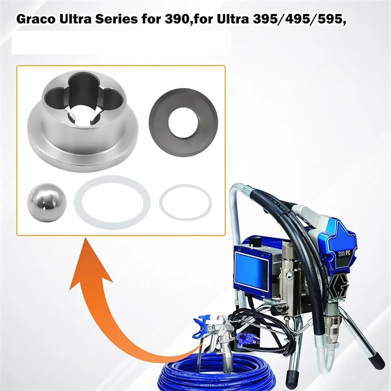 ขายร้อน- 246429   Inlet Valve Seal ชุดซ่อมสําหรับ 390,Ultra 395/495/595 Ultra Max II 490/495/595 เปลี่ยน 246429