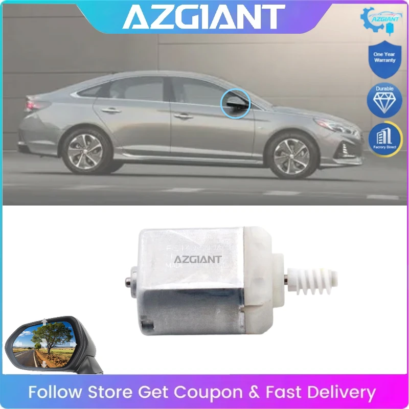 

AZGIANT Car Mirror Blind Spot Side Rear View Adjust Motor for 2020-2022 Hyundai Sonata Original Parts Replace DIY Repiar Kits