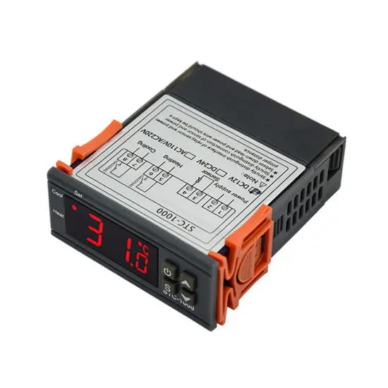 Elitech STC-1000 Temperature Controller Origin Digital 110V Centigrade Thermostat 2 Relays