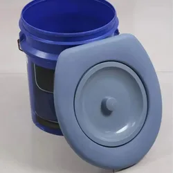 Portable Plastic Toilet Seat Lid Potty Seat Removable Movable Toilet Lid Camping Bucket Seats Home Outdoor Accessory Durable