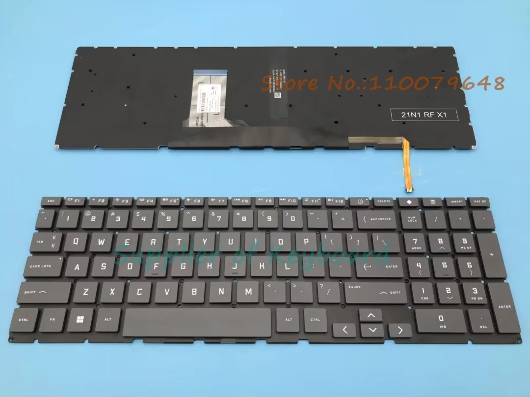 NEW English/Latin Spanish Keyboard For HP Victus 16-D 16T-D 16t-d000 16-d0030nr 16-D0516LA 16-D0010CA 16-D0013DX 16-D0023DX