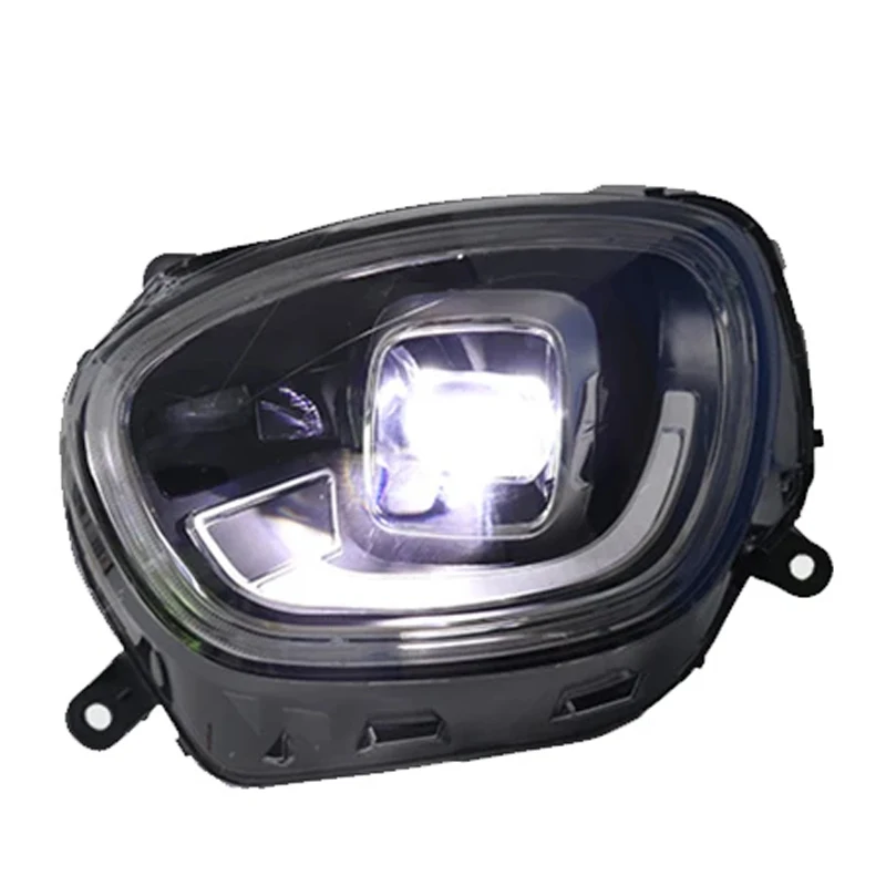 Lampada frontale per MINI Countryman F60 Faro LED 2017-2021 Fari F60 DRL Indicatori di direzione Abbaglianti Angelo Occhio Lente del proiettore
