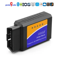 ELM327 Diagnostic Adapter Bluetooth 4.0 Auto OBD Scanner Code Reader Car Tool Mini ELM 327 for Android IOS All OBD2 Protocol