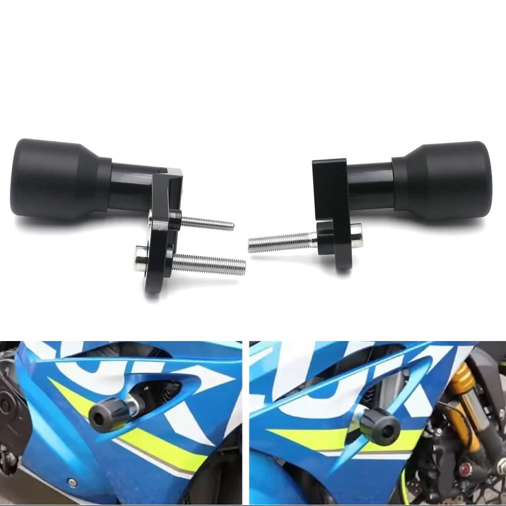Motorcycle Frame Sliders Engine Guard Crash Pad Falling Protector Fit For SUZUKI GSXR GSX-R 1000 GSXR1000 2017-2024