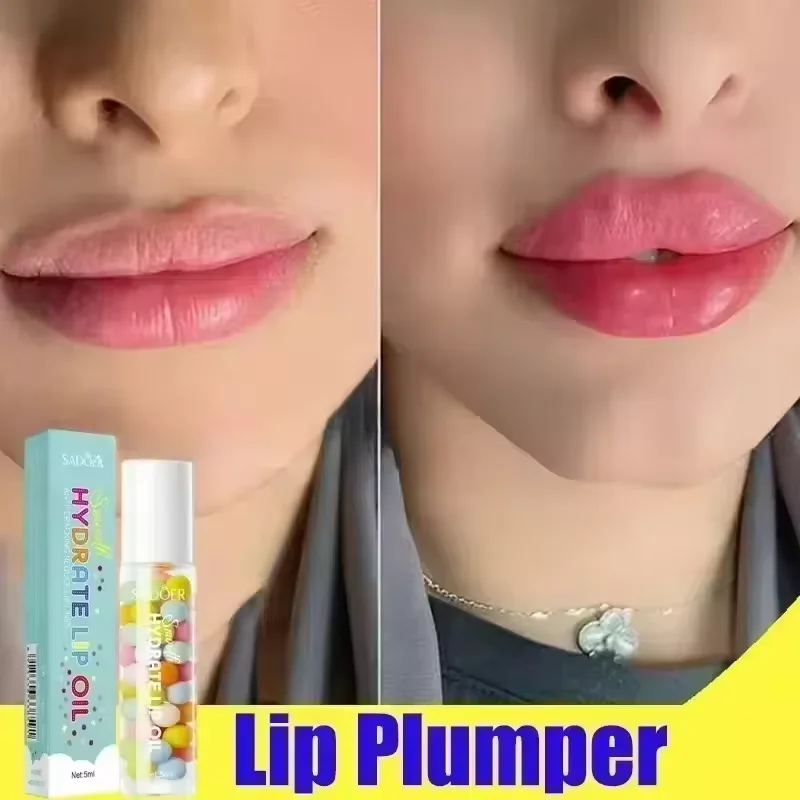 

Long Lasting Lip Plumper Oil Serum Instant Volumising Essence Moisturize Repair Lip Fine Line Increases Elasticity Sexy Lip Care