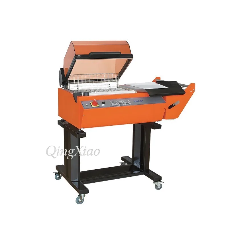 Heat Shrink Film Wrapping Machine Sealing and Shrinking All-in-One Machine Outer Packaging Heat Shrink Film Sealer