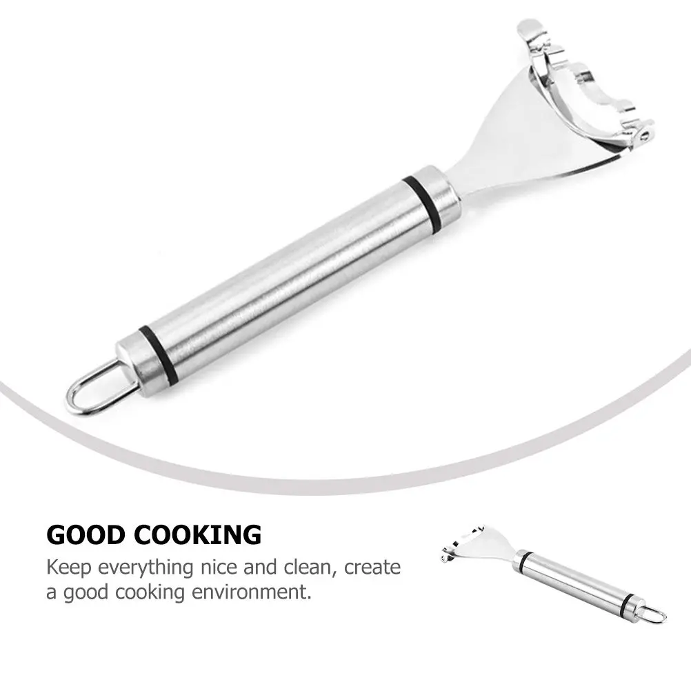 1Pcs Home Corn Stripping Tool Stainless Steel Corn Cutter Efficient Complete Kernel Removal Lightweight Design Kitchen Essential