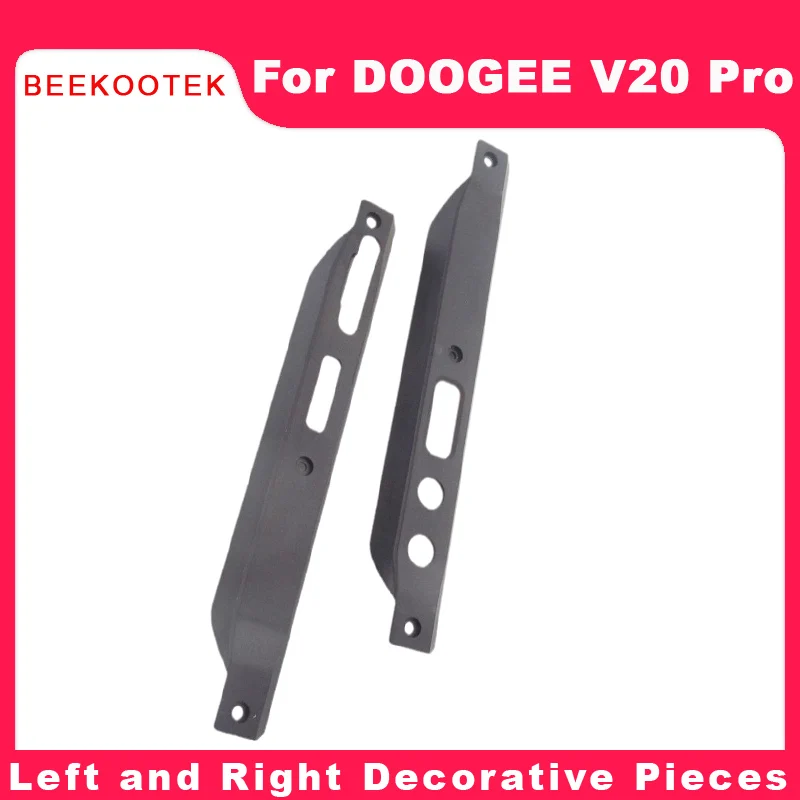 New Original DOOGEE V20 Pro Rear Cover Left Right Decoration Side Middle Frame Volume Custom Button Key For DOOGEE V20pro Phone