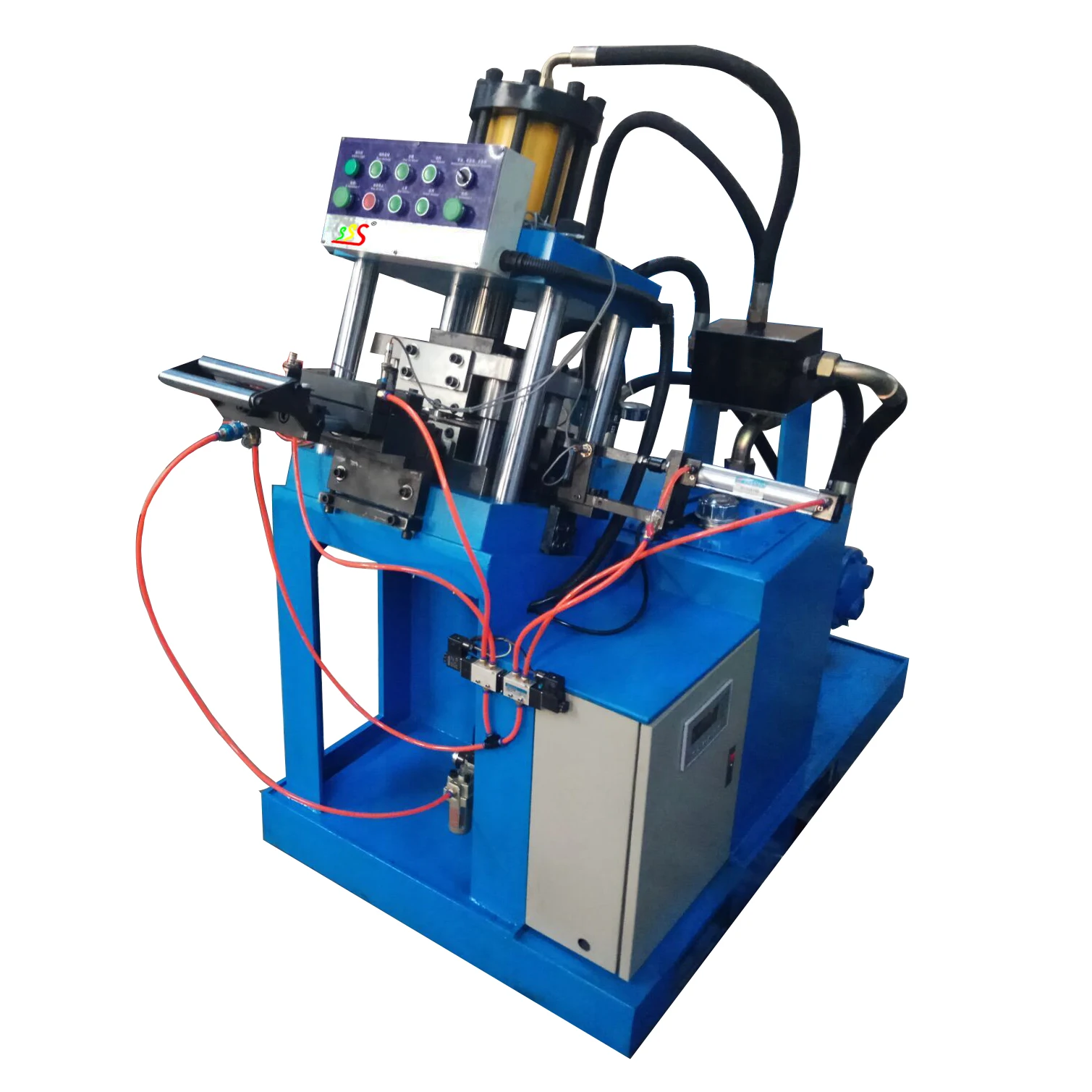 Hydraulic High Efficiency High-Accuracy Engine & Motor 1500KW SSS  Strokes/min CE ISO Certified Staple Pin Making Machine