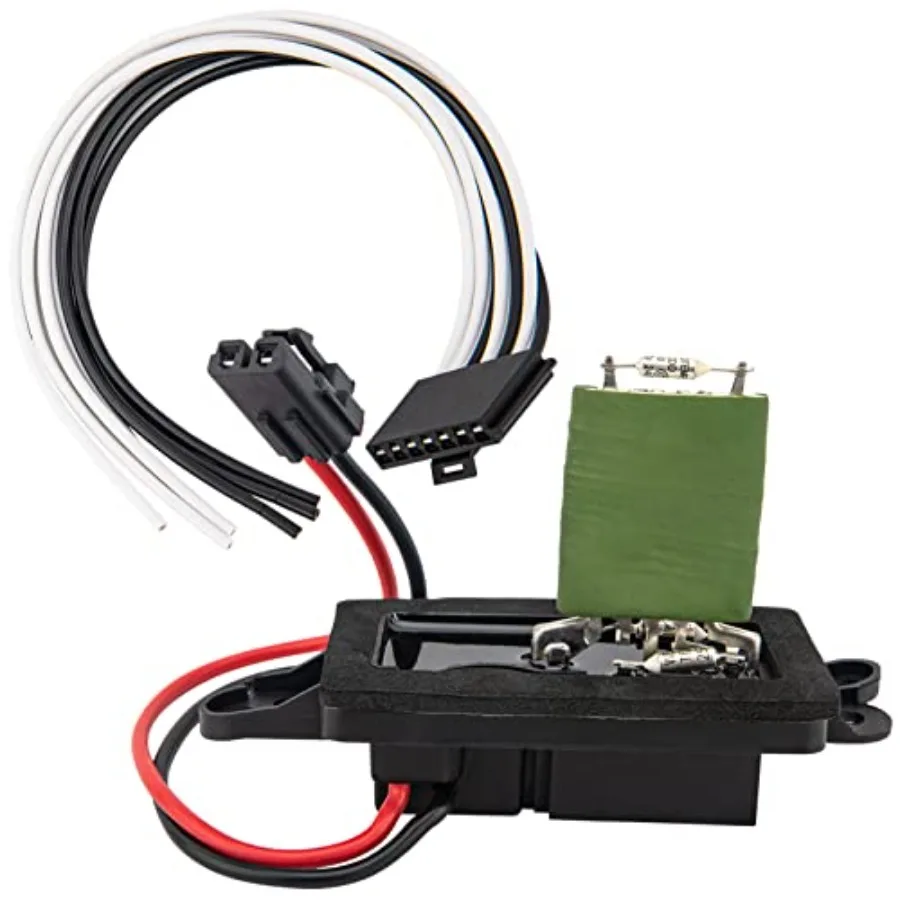 89019088 Blower Motor Resistor Blower Fan Speed Resistor Kit with Harness Compatible with Chevy Silverado GMC Suburban Sierra Y