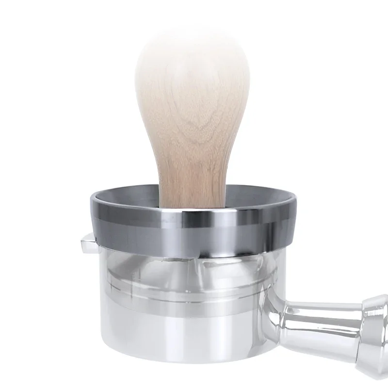 Кольцо для дозирования кофе, нержавеющая сталь 304 для портафильтра 51 мм, 54 мм, 58 мм, магнитная дозирующая воронка для эспрессо, аксессуары для кофе