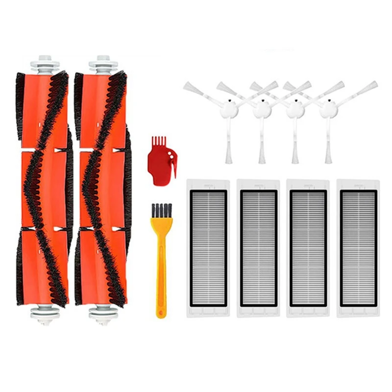 فلتر Hepa لشاومي روبوت مكنسة كهربائية Mijia 1C 1T Dreame F9 ممسحة القماش قطع غيار المكنسة الكهربائية الروبوتية