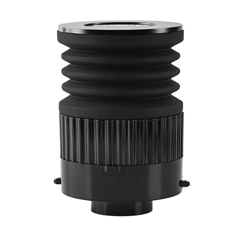

Active!Suitable for Breville Blowing Powder Bin Coffee Grinder Air Blowing Bean Bin Dosage Hopper with Bellows (Metal Cover)