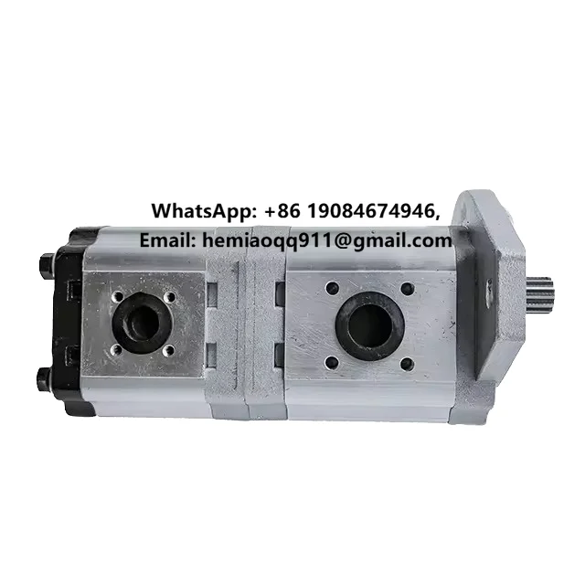 

22-89cc tandem High Pressure Hydraulic Gear Pump OEM Custom Made with 1 Year Warranty for Sale