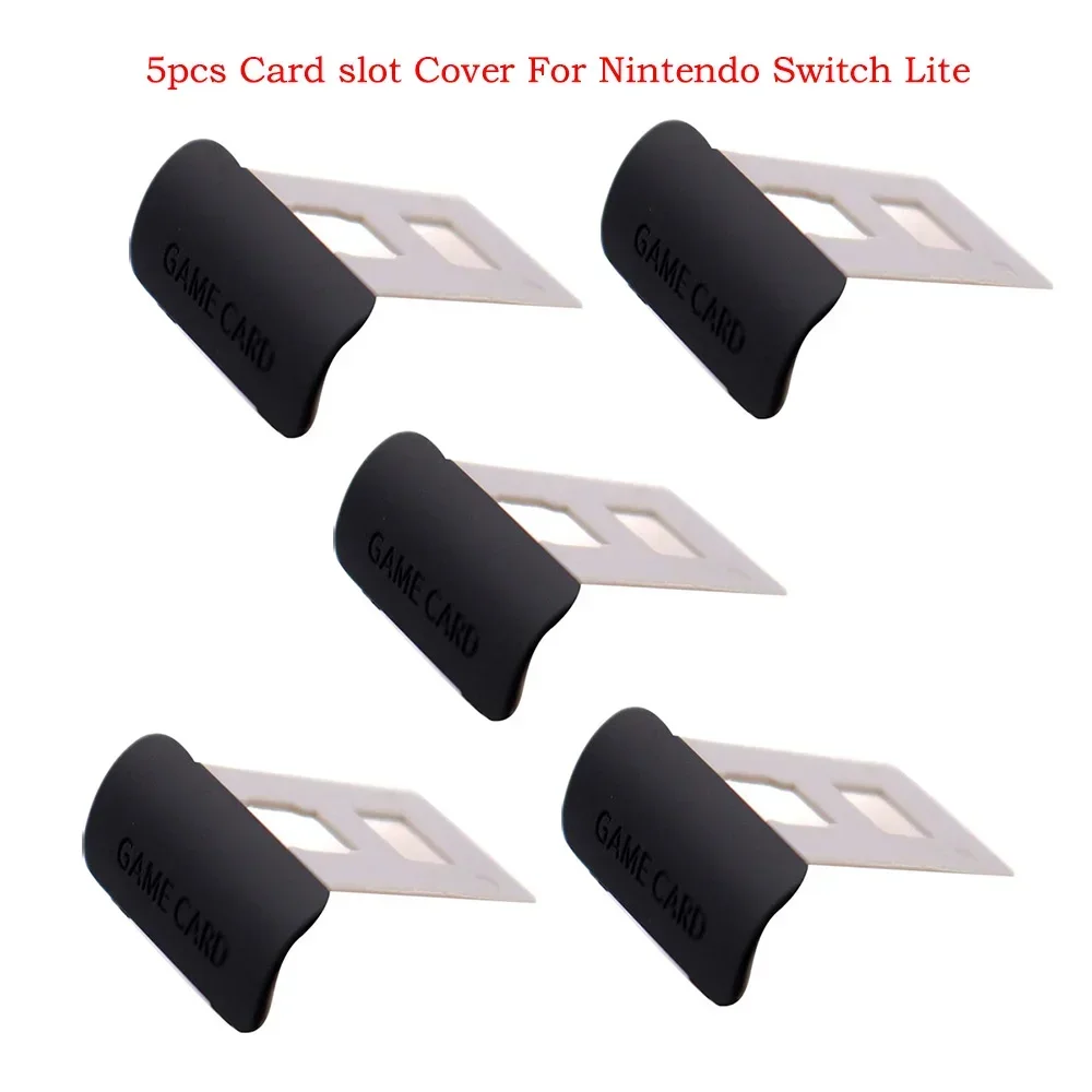 

5pcs for Nintendo Switch Lite Host Maintenance Accessories NS Lite Game Card Slot Memory Card Slot Cover