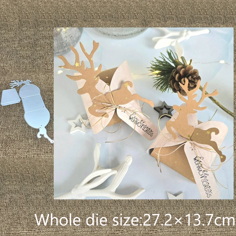 

XLDesign Craft Металлическая форма для трафарета, вырубная штамп, коробка с оленями, украшение для альбома, высечка, альбом, бумажная карта, ремесло, тиснение