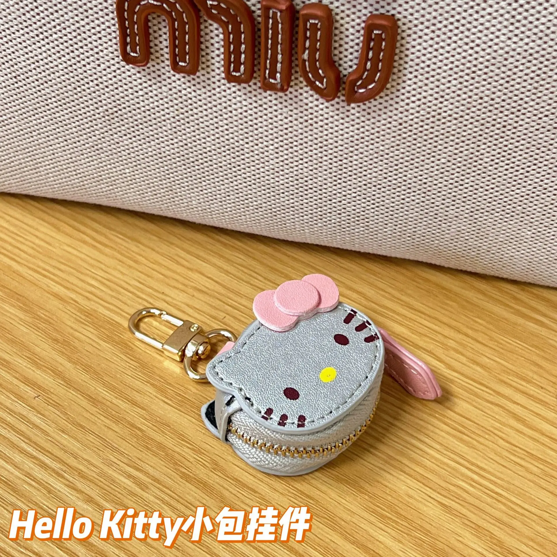 سانريو الكرتون الجلود مرحبا كيتي المفاتيح كيتي القط قلادة هدية عالية الجمال حقيبة فتاة قلادة اكسسوارات هدايا للفتيات #5