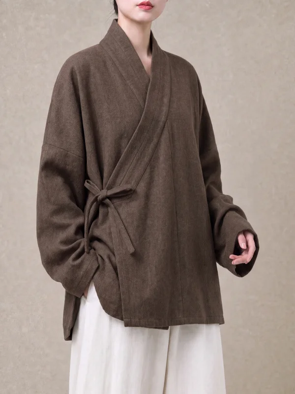 tunica-de-lana-de-otono-invierno-estilo-jurista-han-su-ropa-monastica-para-meditacion-vestimenta-Etnica-retro-con-cuello-en