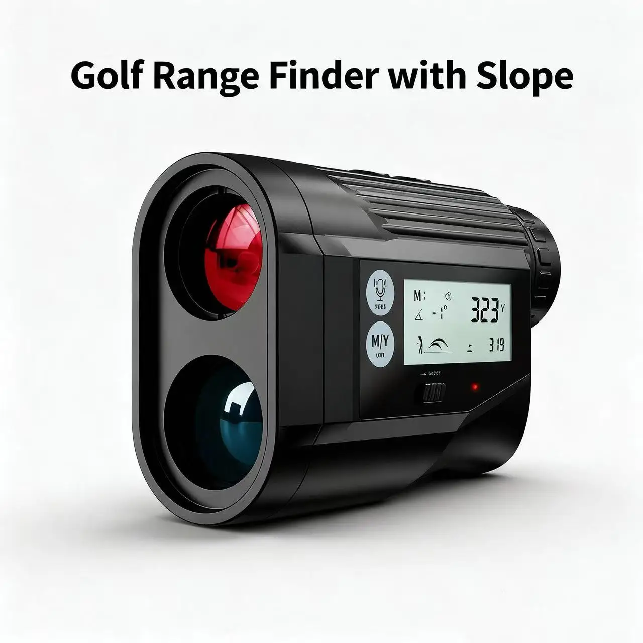 

Nohawk New Golf Range Finder with Slope Switch 1600 Yards Rangefinder Disc Golf Flag-Locking USB-C Rechargeable for Golfing