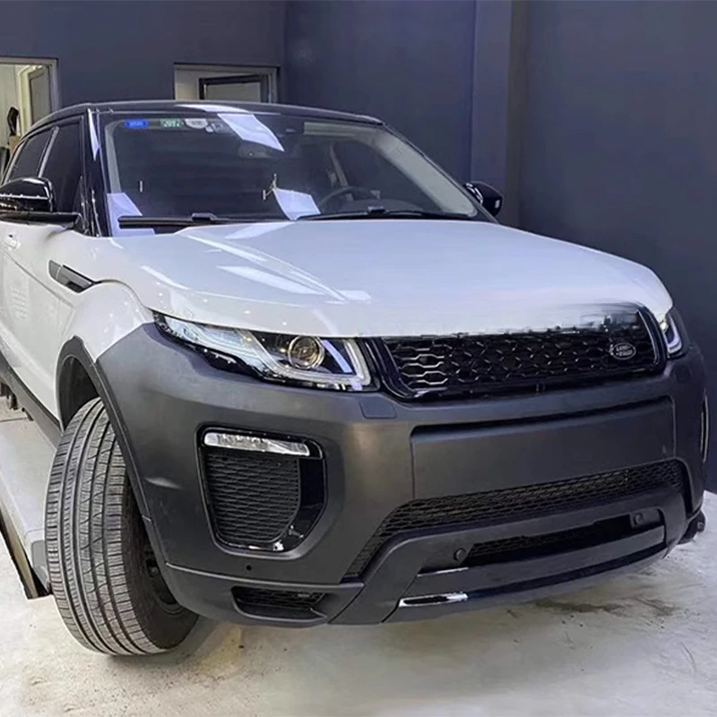 SAAR Suitable for Land Rover Evoque L538 Old to New Upgrade Front and Rear Bumper Surround Exterior Kit Car Defense Accessor