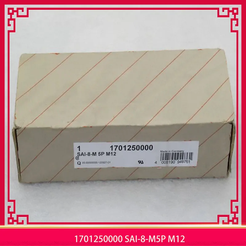 

1701250000 SAI-8-M5P M12 Sensor Connector M12 Junction Box