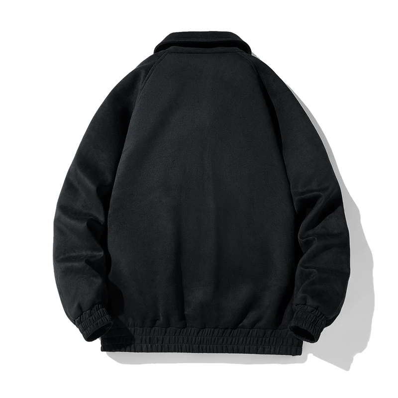 Cotton-padded Jacket for Men in Spring and Autumn,fashionable,casual,versatile,comfortable,high-quality,solid Color,simple Coat